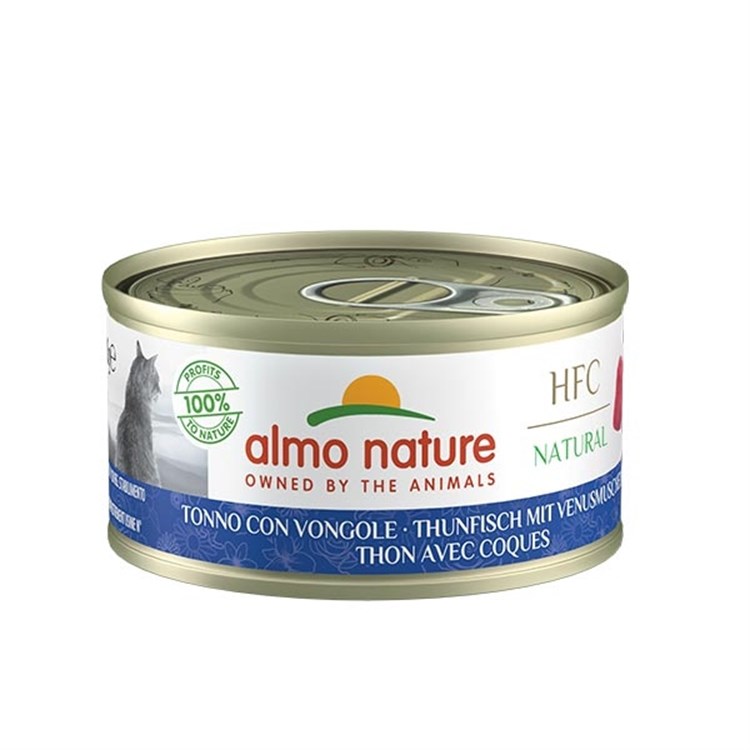 Almo Nature 70 gr Hfc Natural Tonno Con Vongole Per Gatti