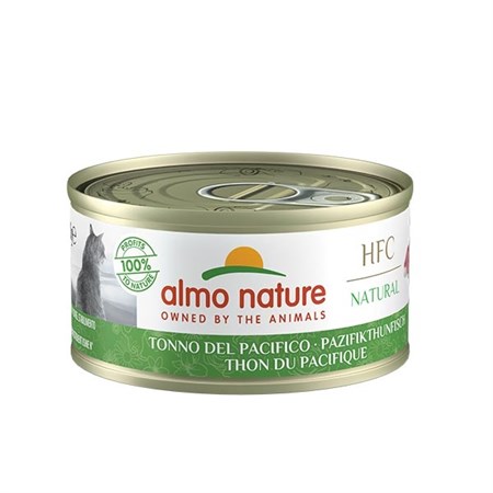 almo nature hfc natural tonno del pacifico 70 gr per gatti