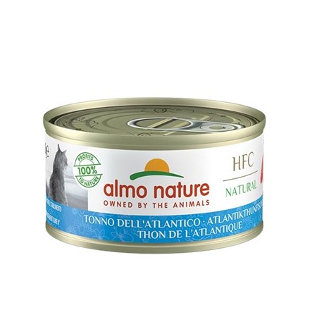 almo nature hfc natural tonno dell atlantico 70 gr per gatti