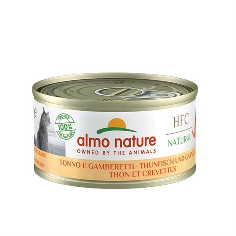 Almo Nature 70 gr Hfc Natural Tonno E Gamberetti Per Gatti