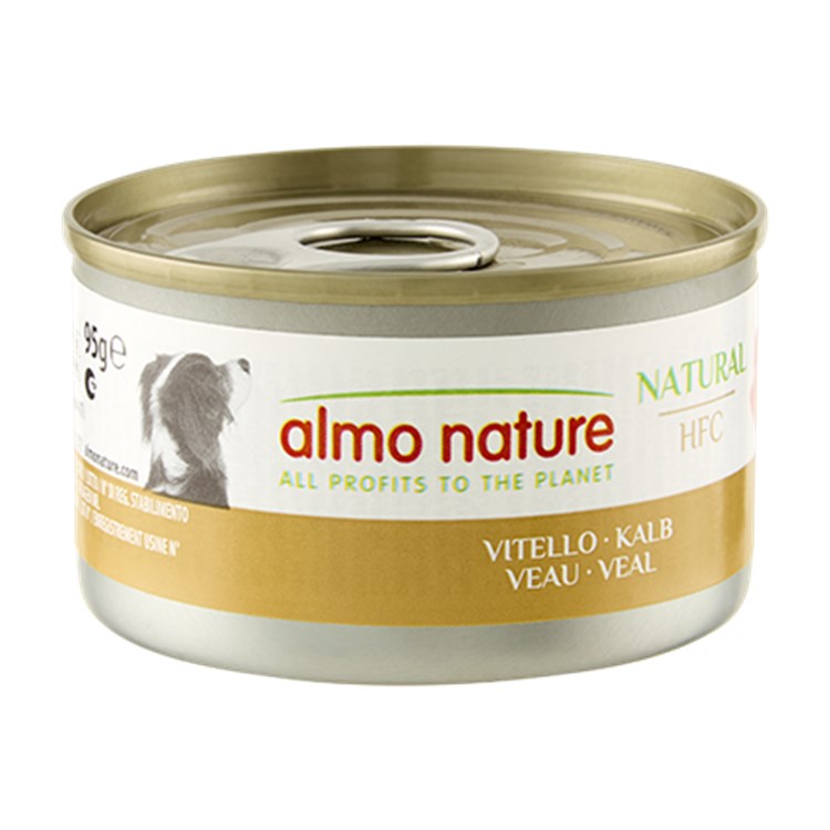 Almo Nature HFC Natural Vitello 95 gr Umido Cane