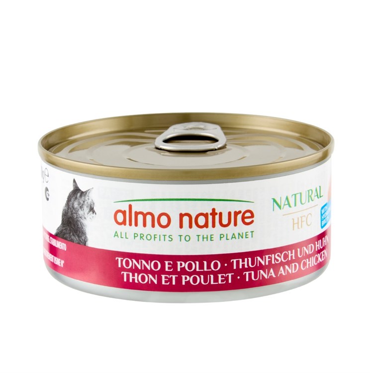 Almo Nature Hfc Pollo e Tonno 150 gr Per Gatti