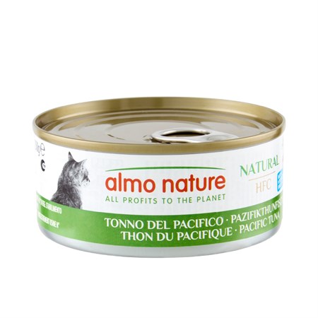 almo nature hfc tonno del pacifico 150 gr umido per gatti