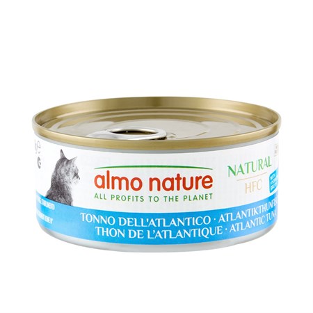 almo nature hfc tonno dell atlantico 150 gr per gatti