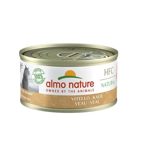 almo nature hfc vitello 70 gr cibo umido per gatti