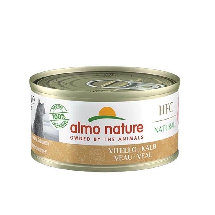 Almo Nature 70 gr Vitello Scatolette Per Gatti