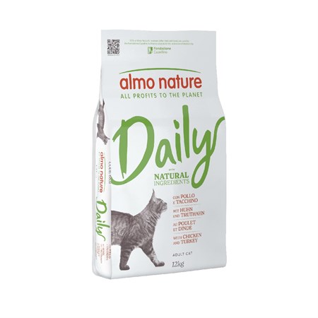 almo nature holistic pollo e tacchino cat 12 kg per gatti nuovo prodotto