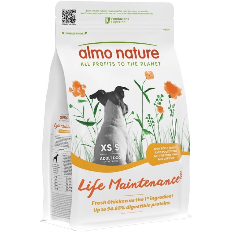 Almo Nature Life Maintenance Small Dog 2 Kg Pollo e Riso Per Cane