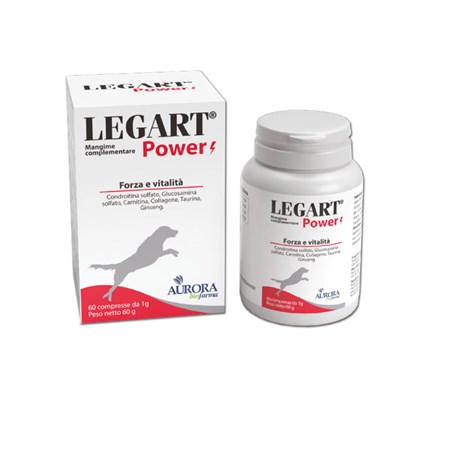 aurora biofarma legart power 60 compresse 2 gr