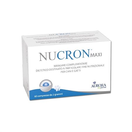 aurora biofarma nucron maxi 60 compresse 2 gr per cani
