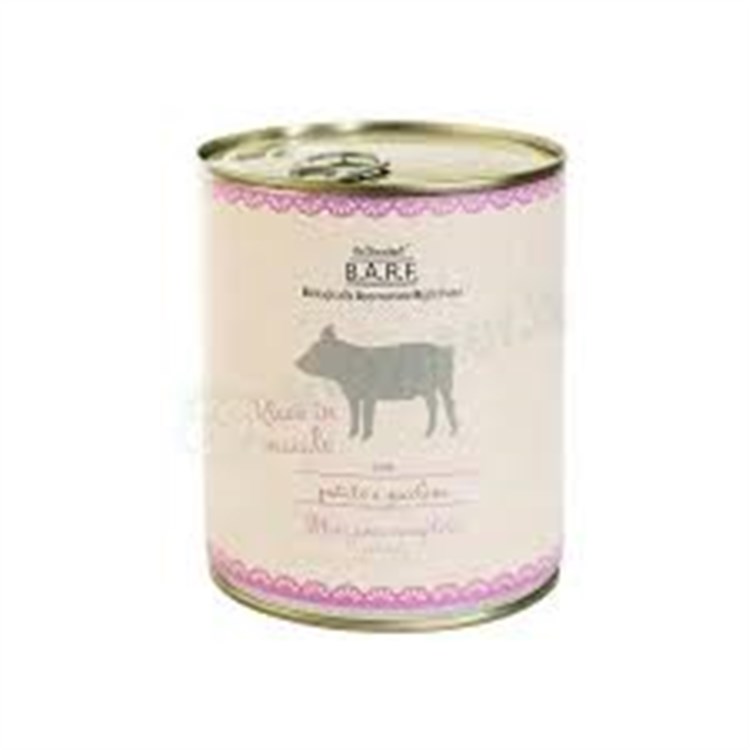 Barf Dr. Clauder's Menu Completo Trito Maiale Con Patate e Zucchine 800 gr Umido Per Cane