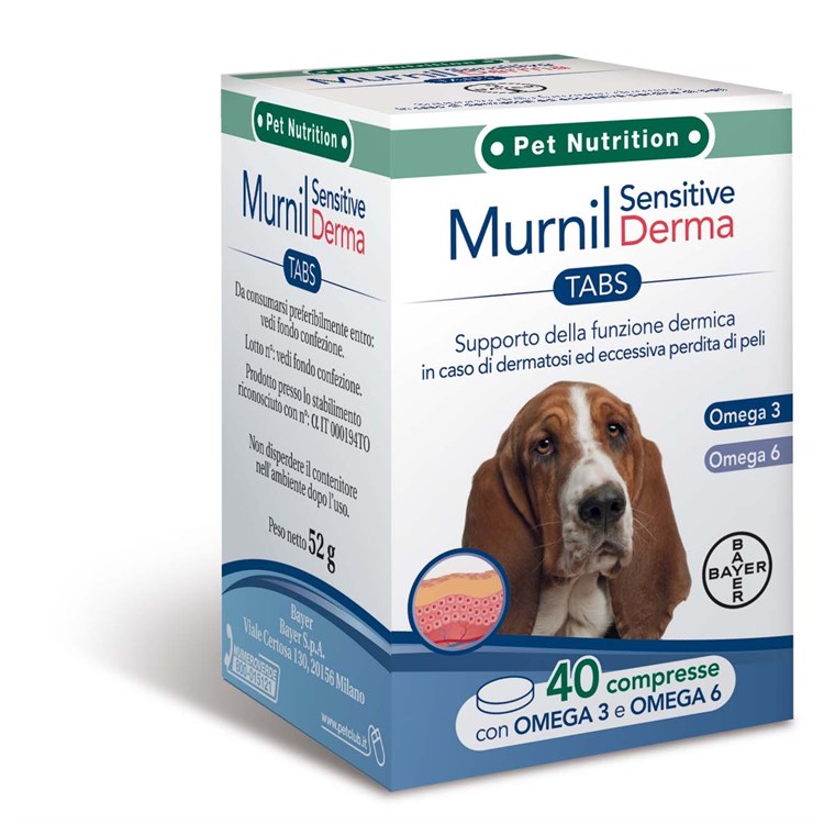 Bayer Murnil Sensitive Derma 40 Compresse