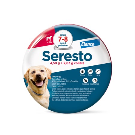 bayer seresto per cani oltre 8 kg collare antiparassitario