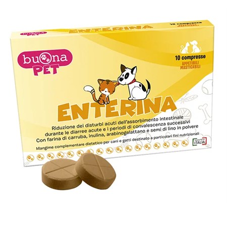 buona pet enterina 10 compresse