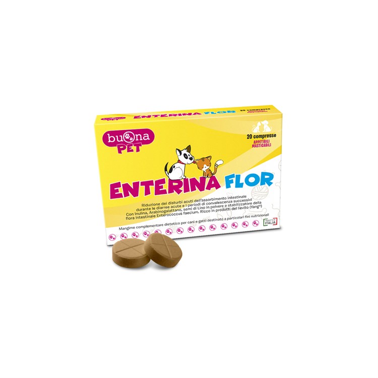 Buona Pet Enterina Flor 20 Compresse