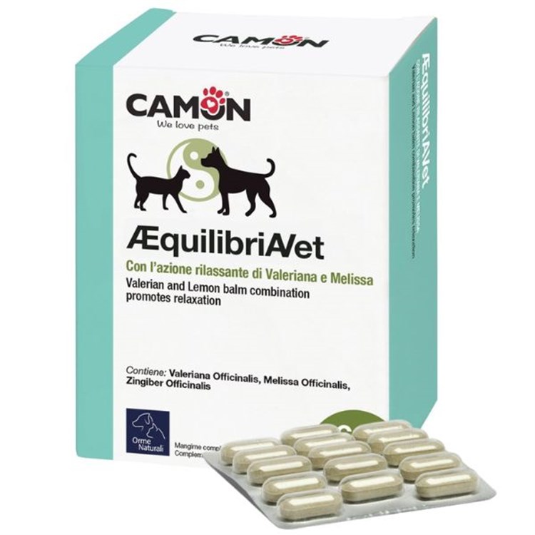Camon Aequilibriavet Calmante e Rilassante 30 Compresse Cani e Gatti