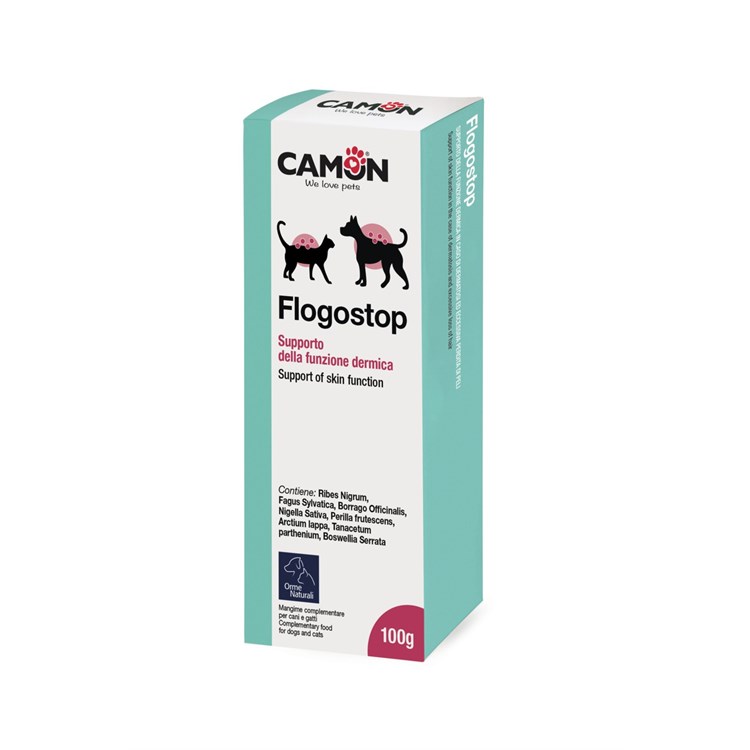 Camon Flogostop 100 gr Supporto Dermico Cani e Gatti