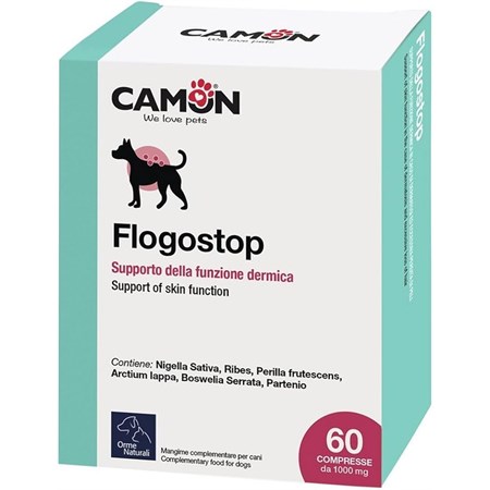 camon flogostop 30 compresse supporto dermico cani e gatti