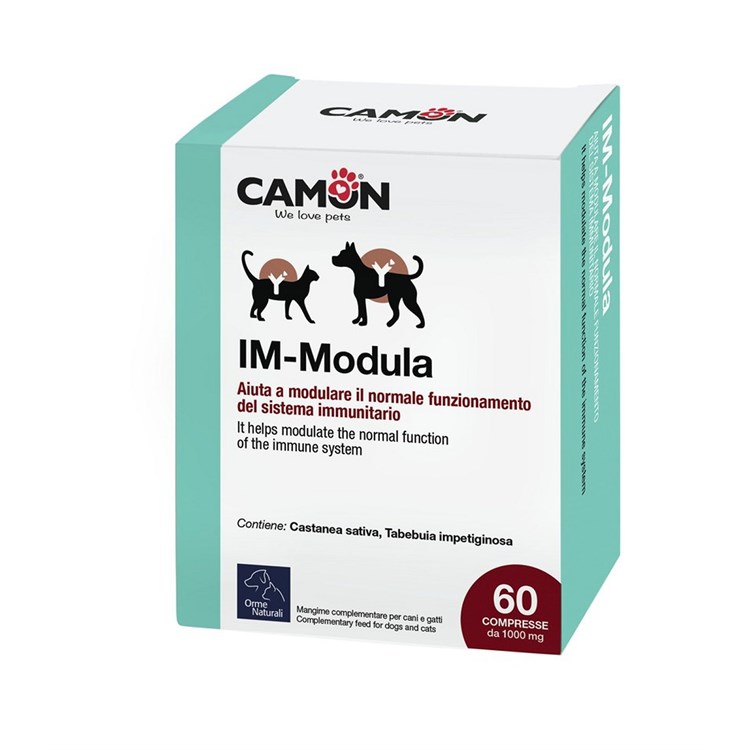 Camon Orme Naturali Im-Modula 60 cpr Rafforza Le Difese Cani Gatt