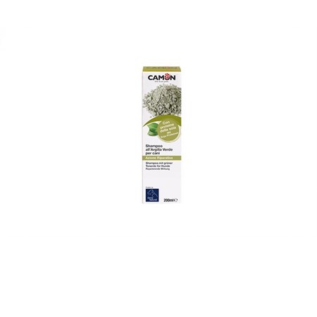 camon orme naturali shampoo all argilla verde 200 ml per cane e gatto