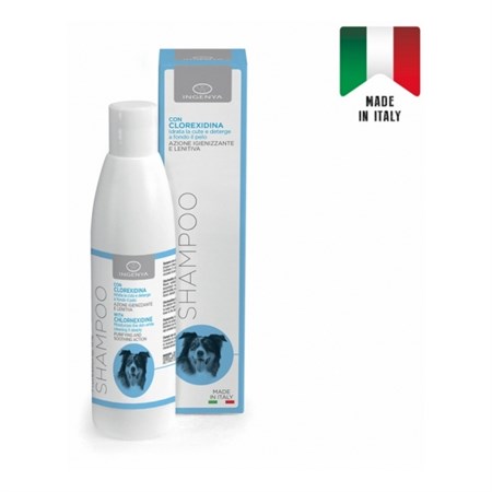 Camon Shampoo Alla Clorexidina 250 ml Professional Line Ingenya Per Cani in Cani