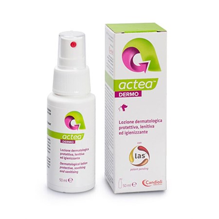 candioli actea dermo 50 ml lozione dermatologica per cani e gatti