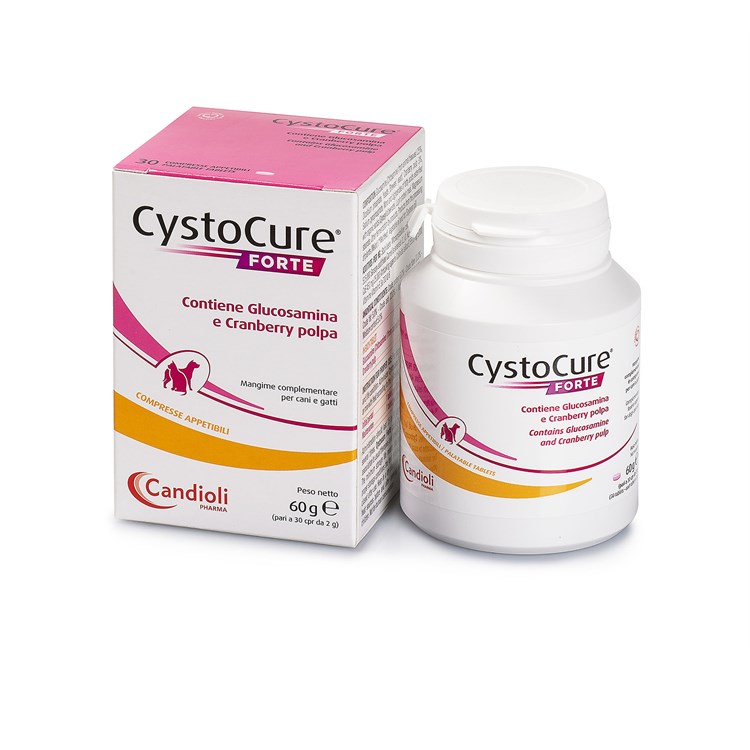Candioli Cystocure Forte mangime completo 30 compresse da 2 gr 60 gr