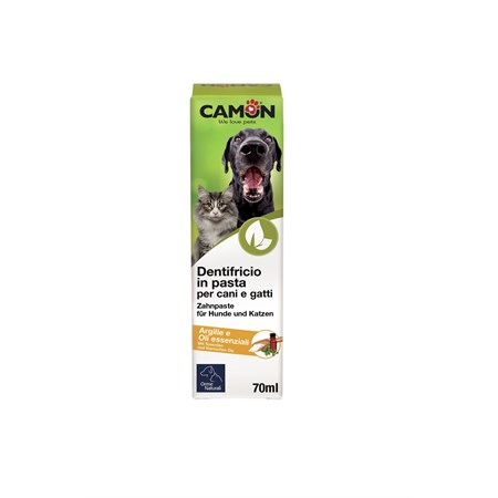 Camon Dentifricio In Pasta 70 gr Per Cani e Gatti in Cani