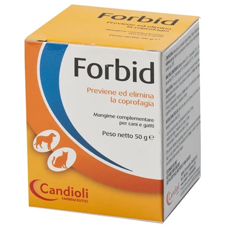 candioli forbid in polvere 50 gr per cani e gatti