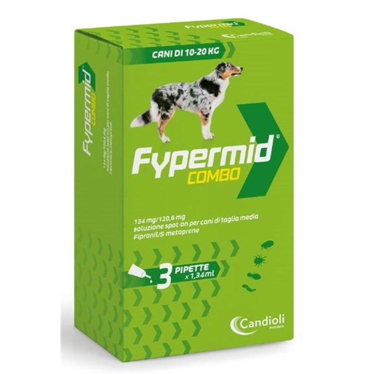 Candioli Fypermid Combo 10-20 kg 3 Pipette Per Cani