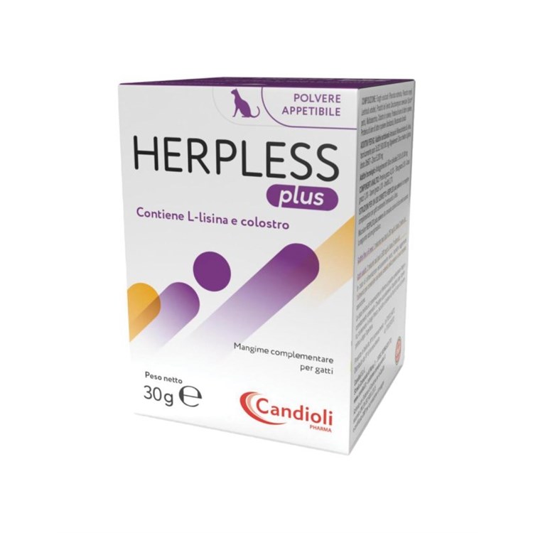 Candioli Herpless PLUS 240 gr Polvere Per Gatti