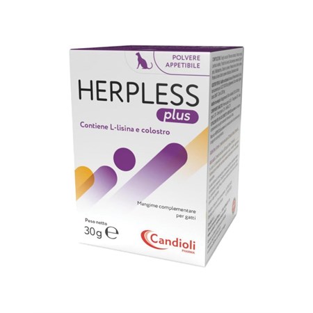 candioli herpless plus 30 gr polvere per gatti