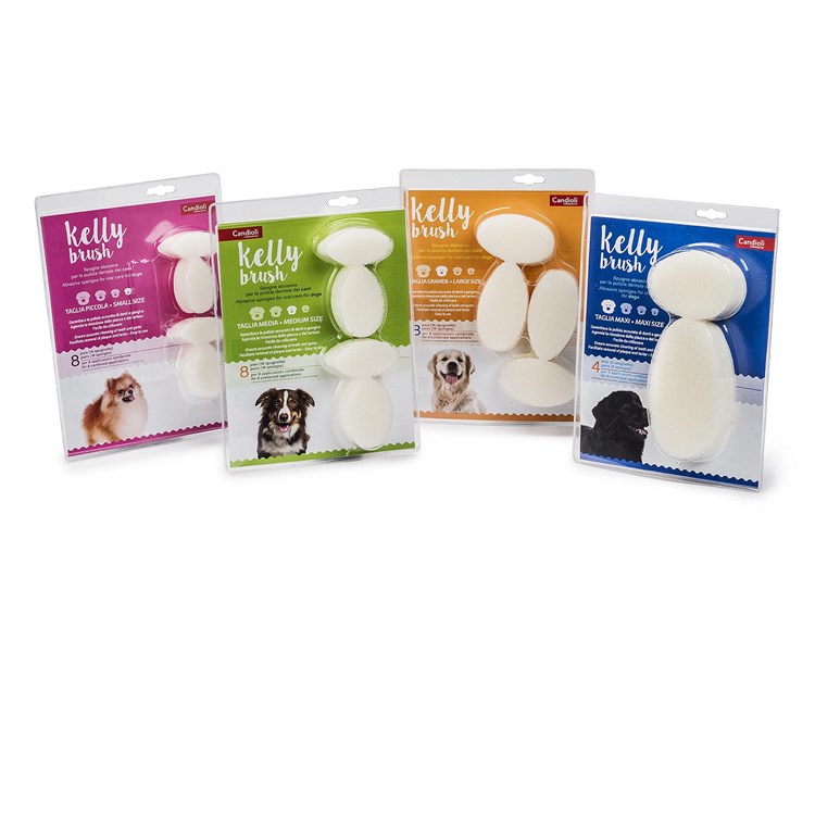Candioli Kelly Brush Taglia Media Spugna Abrasiva Igiene Orale