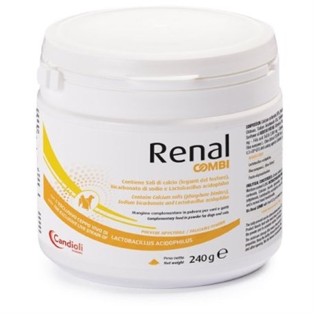 candioli renal combi polvere 240 gr per cani e gatti