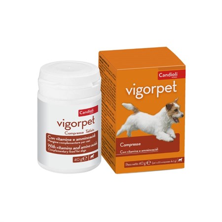 candioli vigorpet 20 compresse multivitaminico per cani