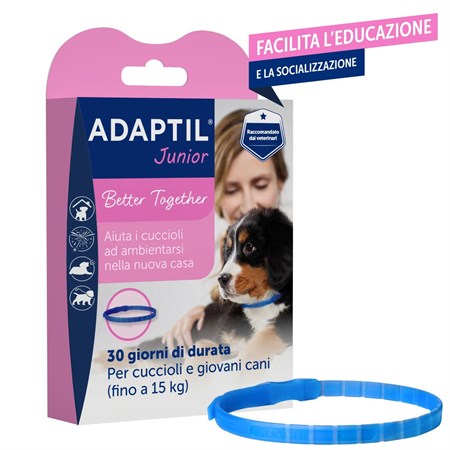ceva adaptil collare small junior calmante per cane cucciolo 37 5 cm