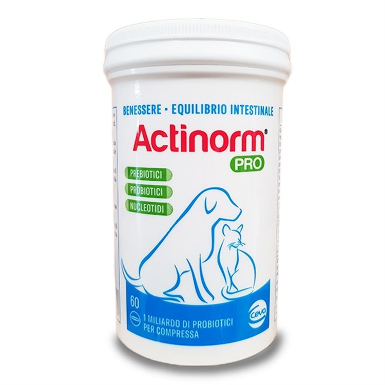 Ceva salute animale actinorm pro cani e gatti 60 compresse