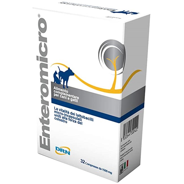 Drn Enteromicro 32 compresse Per Cani e Gatti
