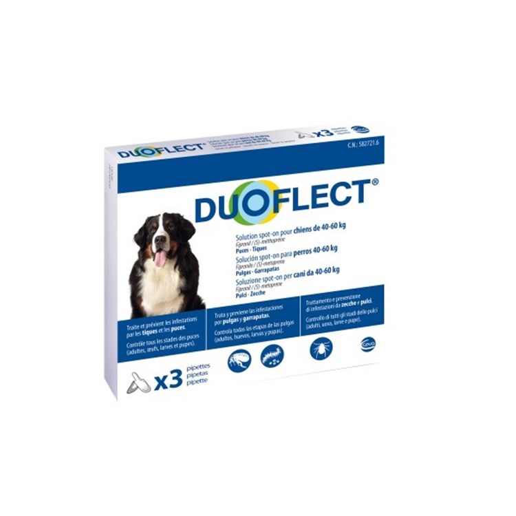 Duoflect cani 40-60 kg spot on 3 pipette