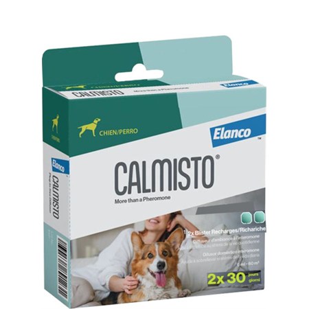 elanco calmisto antistress 2 ricariche da 6 ml per cani