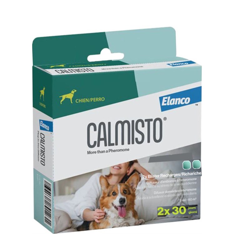Elanco Calmisto Antistress 2 Ricariche da 6 ml Per Cani