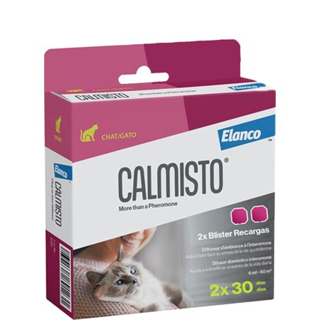 elanco calmisto antistress 2 ricariche da 6 ml per gatti