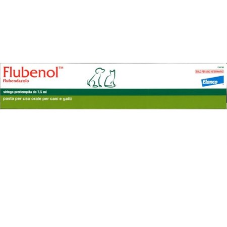 elanco flubenol pasta in siringa 7 5 cm per cani e gatti