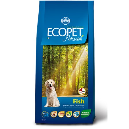 farmina ecopet natural adult fish pesce 12 kg