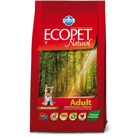 farmina ecopet natural mini adult pollo 12 kg
