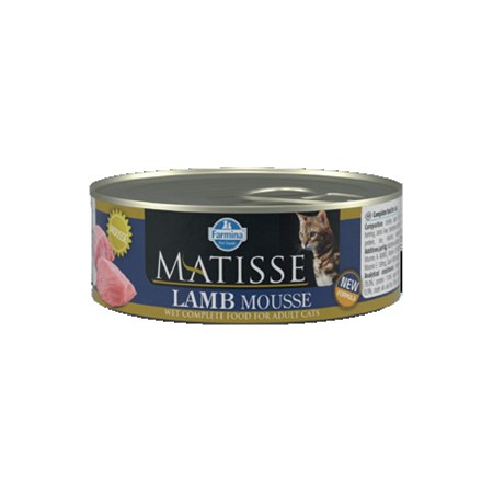 farmina matisse mousse agnello 85 gr umido scatoletta per gatto