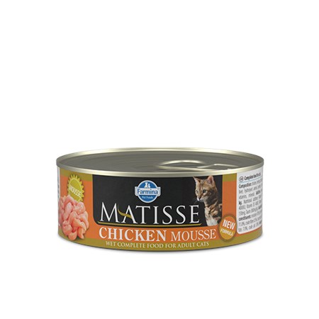 farmina matisse mousse pollo 85 gr umido scatoletta per gatto
