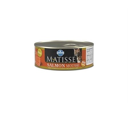 farmina matisse mousse salmone 85 gr umido scatoletta per gatto