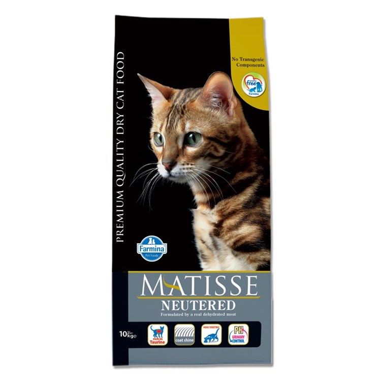 Farmina Matisse Neutered Pollo e Riso 10 kg Per Gatti Sterilizzat