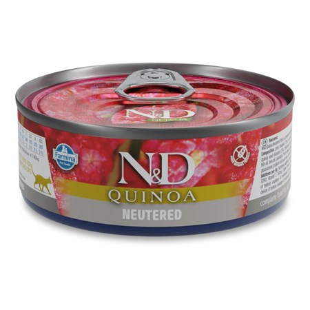 Farmina ND Quinoa Neutered Maiale 80 gr Umido Gatto Sterilizzato in Gatti